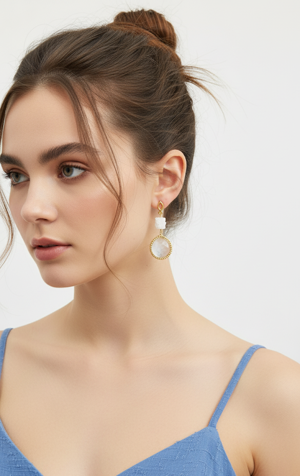 Arete Ella Druzy