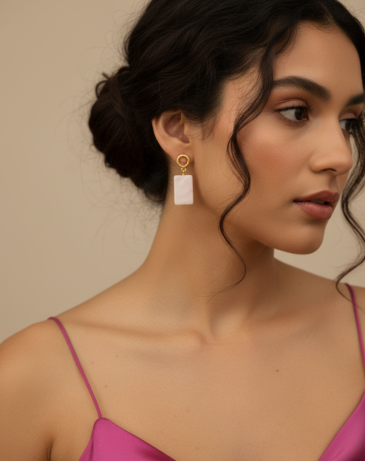 Aretes Gia Pink