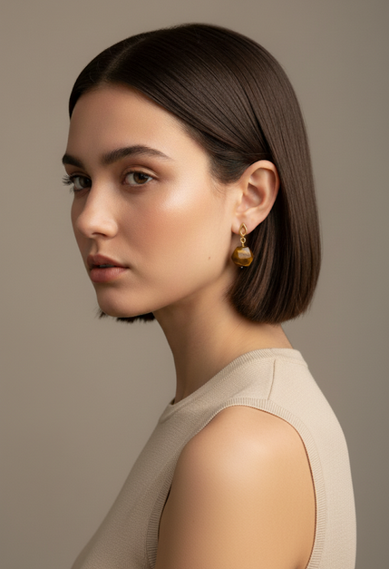 Aretes Liora Ojo de Tigre