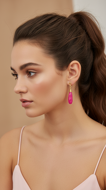 Lulu de calcedonia rosa