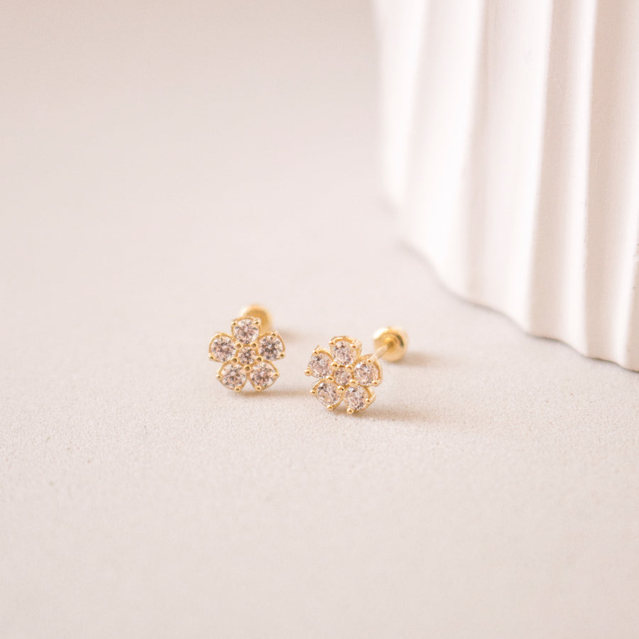 Arete Flor Petalos