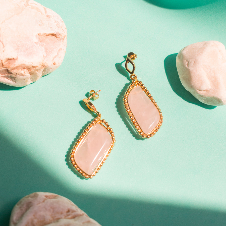 Aretes Sadie Qz Rosa