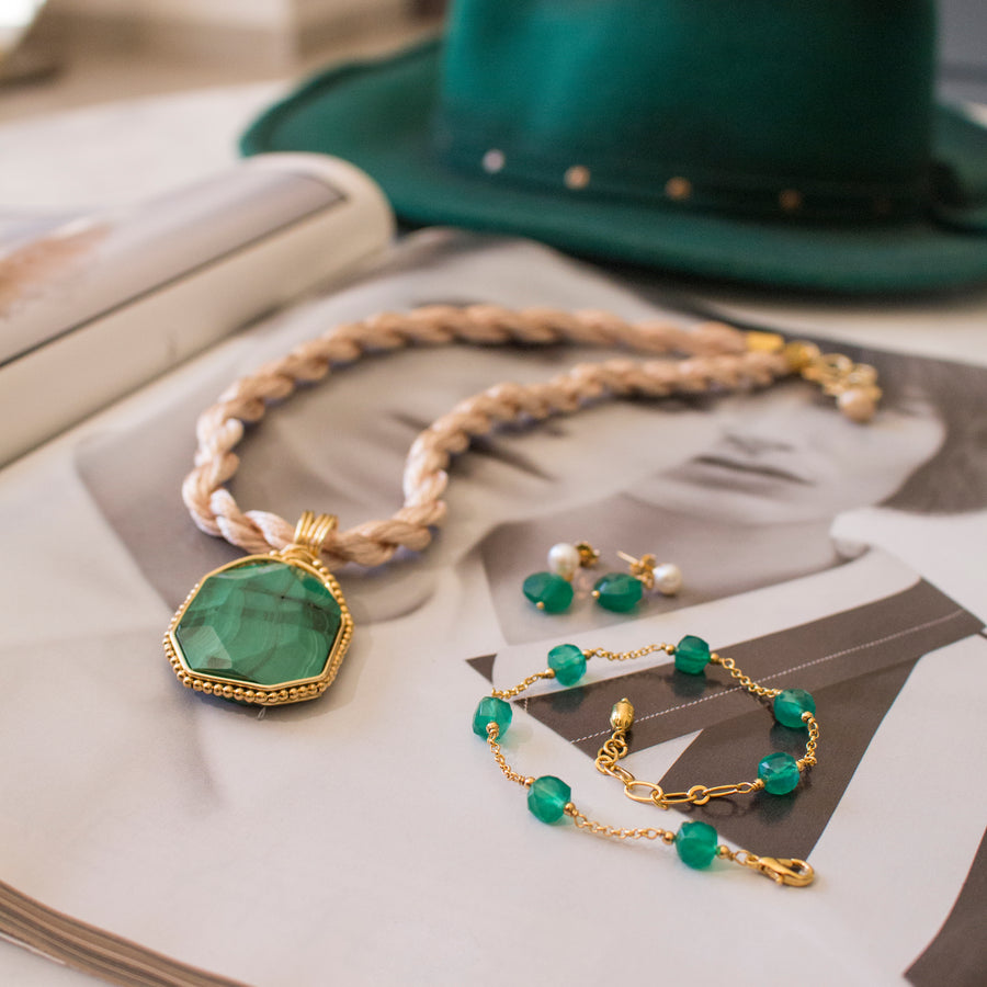 Pulsera Sophie verde