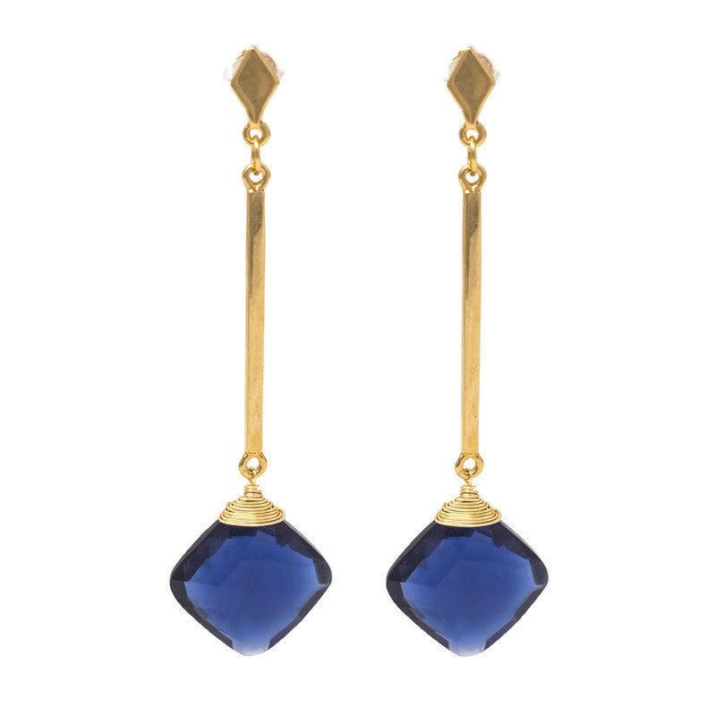 Arete Sarah Azul