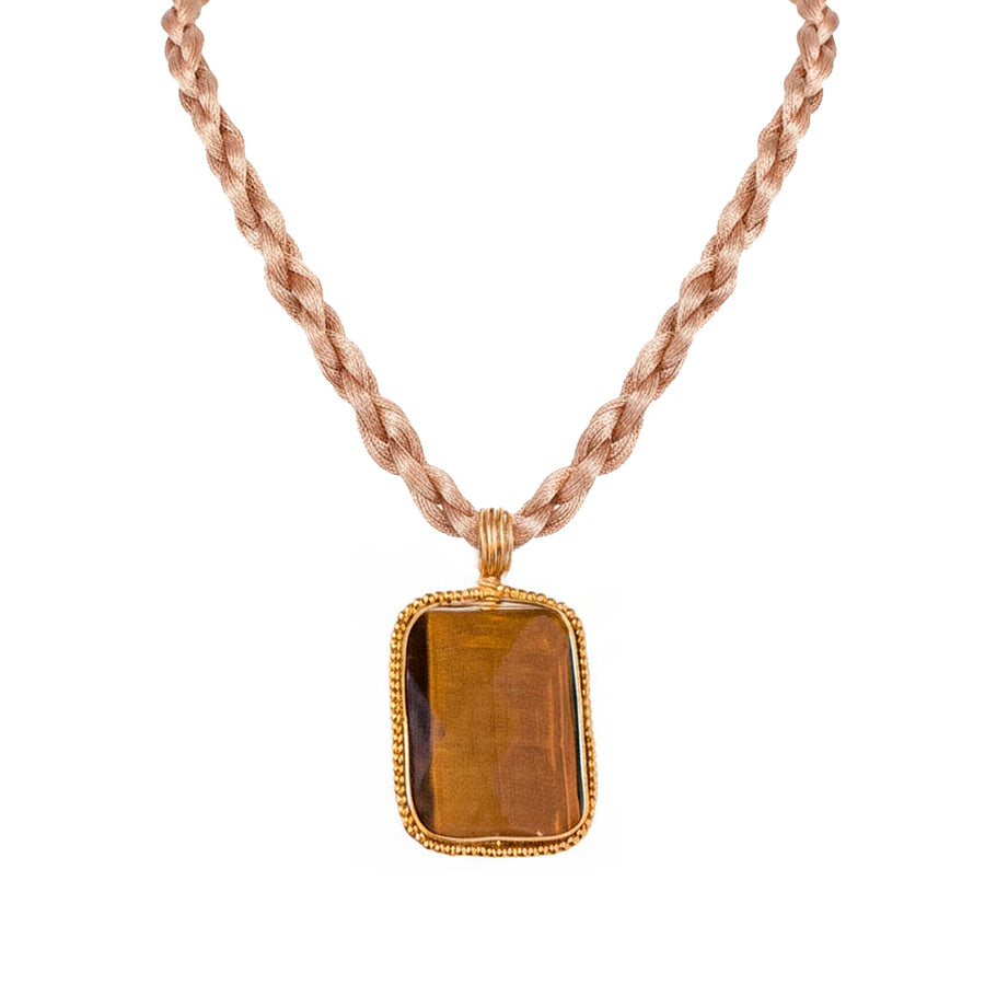 Cordón con ojo de tigre