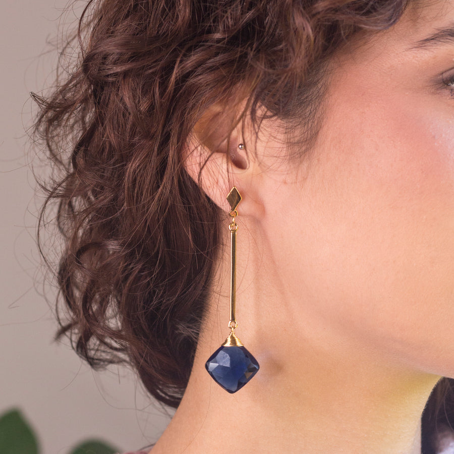 Arete Sarah Azul