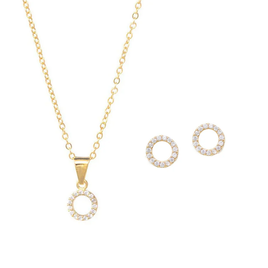 Set Aro con zirconia