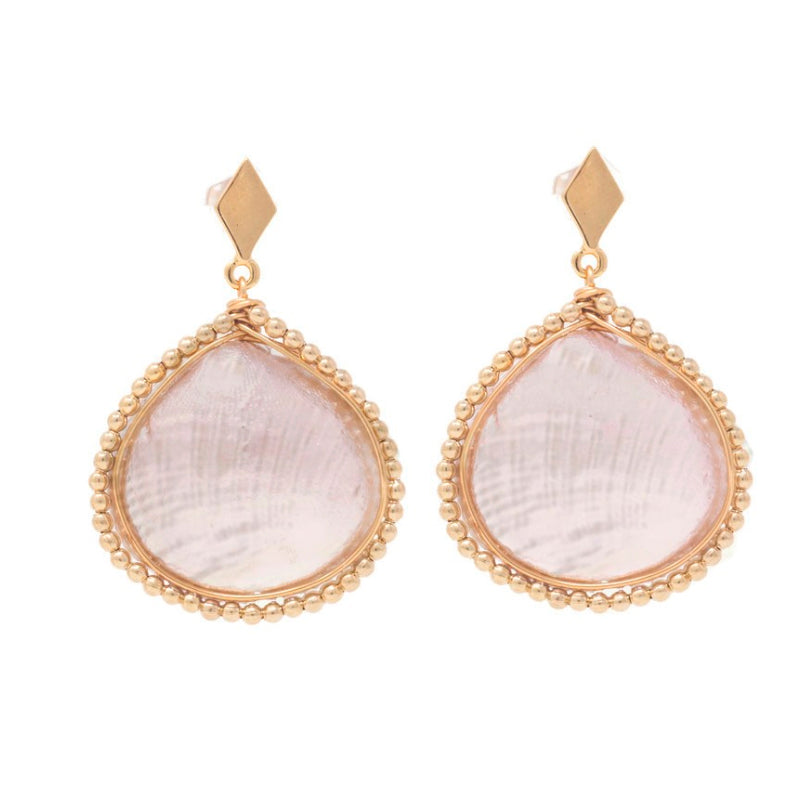 Concha enmarcada pink