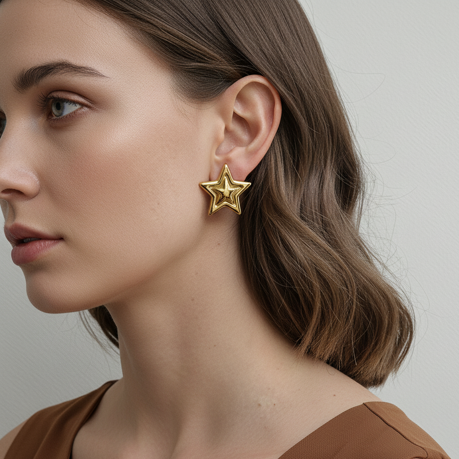 Arete estrella gold