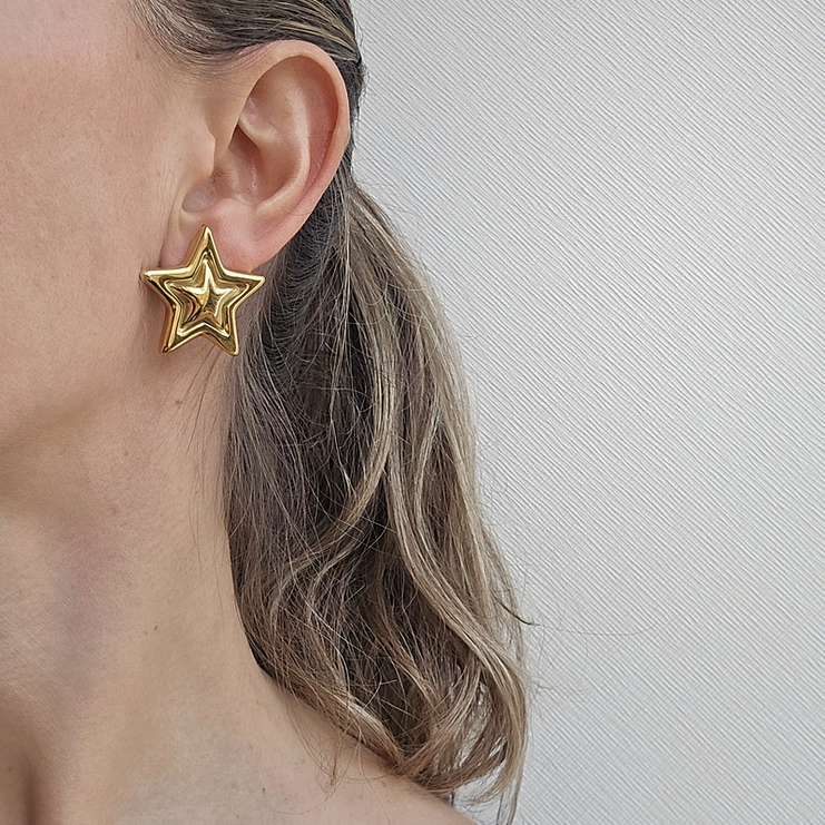 Arete estrella gold