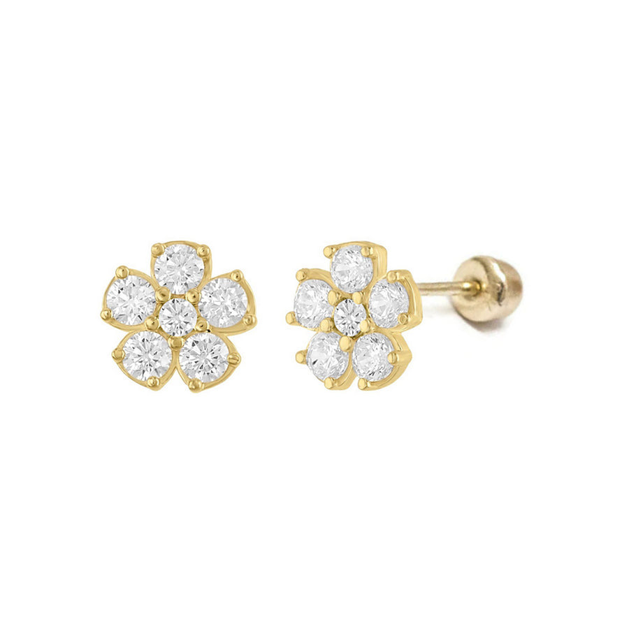 Arete Flor Petalos
