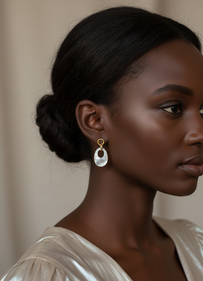 Aretes Sierra Ovalo