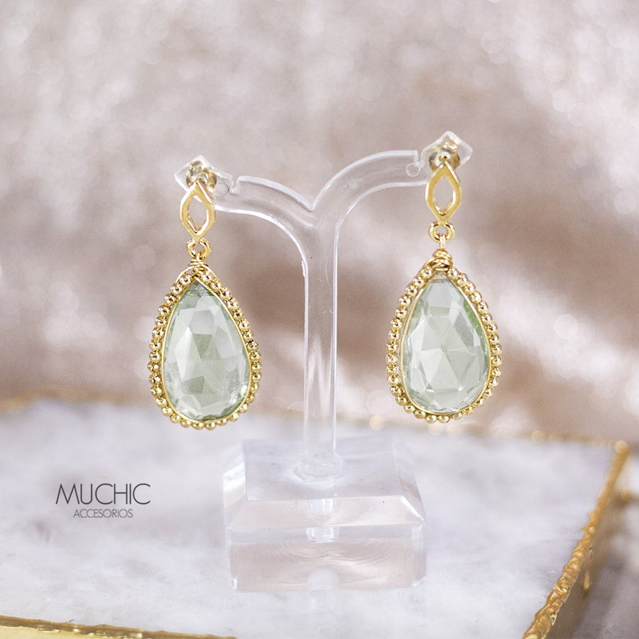 Aretes Baby green