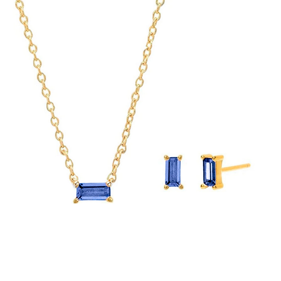 Baguette Blue Set