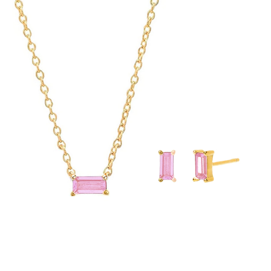 Baguette Pink Set