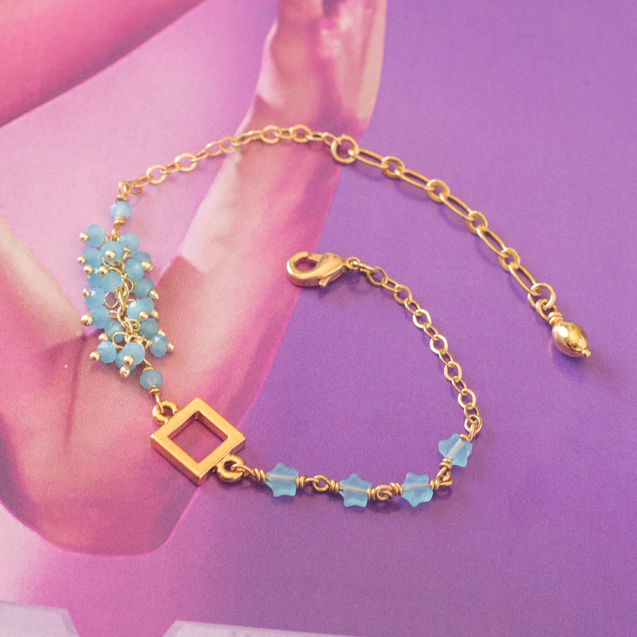 Pulsera Cammi Star Skyblue