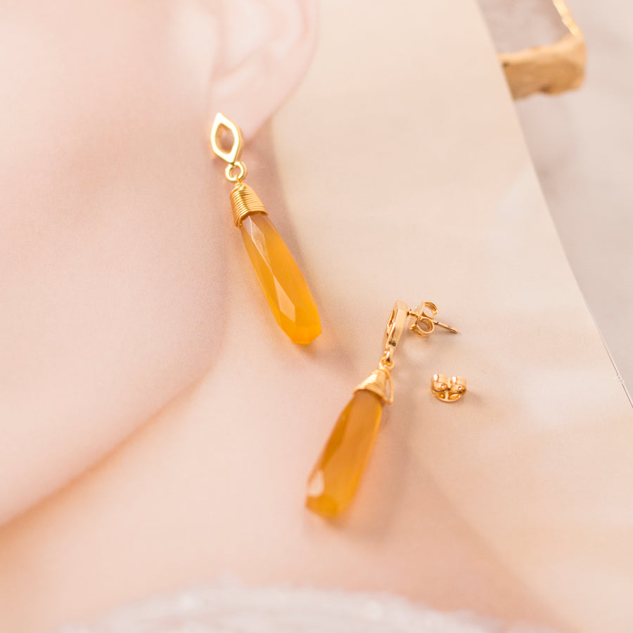 Arete Lulu amarillo