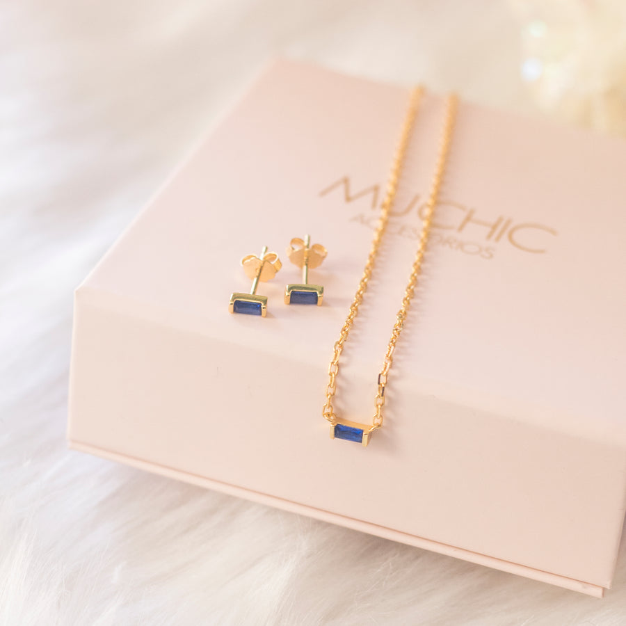 Baguette Blue Set