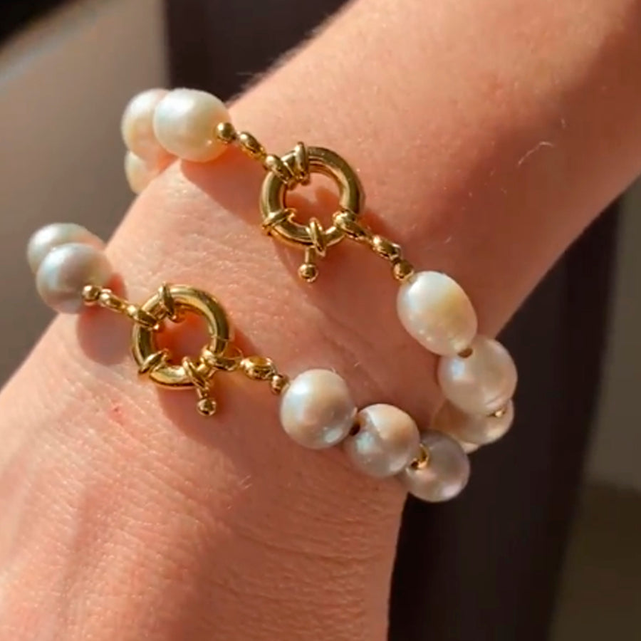 Pulsera Portia white